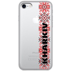 Чохол для iPhone 7/8 MixCase патріотичні KHARKIV