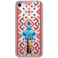 Чохол для iPhone 7 / 8 MixCase патріотичні Винищувач України