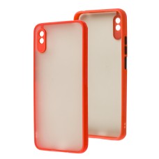 Чохол для Xiaomi Redmi 9A LikGus Totu camera protect червоний
