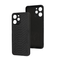 Чохол для Xiaomi Redmi 12 Fibra Python black