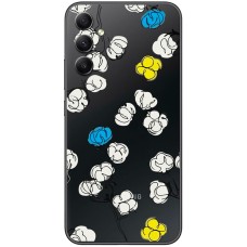 Чохол для Samsung Galaxy A14 MixCase патріотичні квіти бавовни