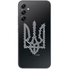 Чохол для Samsung Galaxy A14 MixCase патріотичні білий тризуб