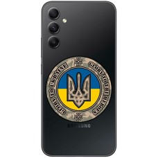 Чохол для Samsung Galaxy A14 MixCase патріотичні шеврон Glory to Ukraine
