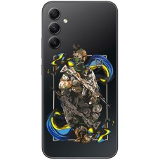 Чохол для Samsung Galaxy A14 MixCase патріотичні військовий