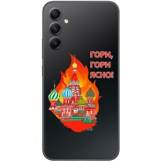 Чохол для Samsung Galaxy A14 MixCase патріотичні гори гори ясно