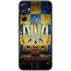 Чохол для Samsung Galaxy A14 MixCase патріотичні позолочений тризуб