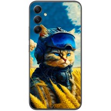 Чохол для Samsung Galaxy A14 MixCase патріотичні військовий котик