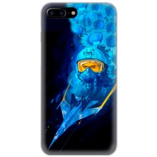Чохол для iPhone 7 Plus / 8 Plus MixCase патріотичні ас і соняшники