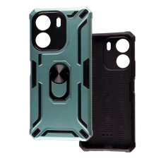 Чохол для Xiaomi Redmi 13C WAVE Power Magnetic dark green