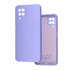 Чохол для Samsung Galaxy A12 (A125) Wave camera colorful light purple