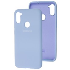 Чохол для Samsung Galaxy A11 / M11 Silicone Full ліловий