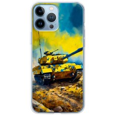 Чохол для iPhone 13 Pro Max MixCase патріотичні танк