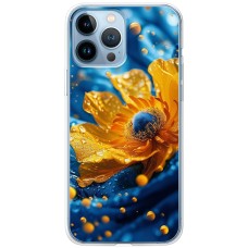 Чохол для iPhone 13 Pro Max MixCase патріотичні жовта квітка