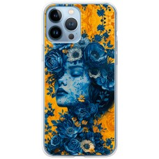 Чохол для iPhone 13 Pro Max MixCase патріотичні жіноча блакить