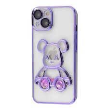 Чохол Shining Bear Case iPhone 13 dark purple
