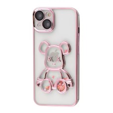 Чохол Shining Bear Case iPhone 13 rose gold