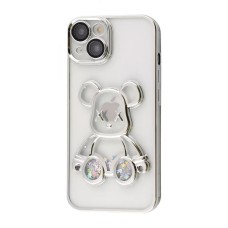 Чохол Shining Bear Case iPhone 13 silver