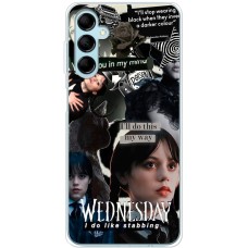 Чохол для Samsung Galaxy M14 (M146) Mixcase Венздей колаж готика