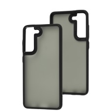 Чохол для Samsung Galaxy S21 FE (G990) Lyon Frosted black