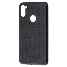 Чохол для Samsung Galaxy A11/M11 Grid case чорний