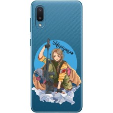 Чохол для Samsung Galaxy A02 (A022) MixCase патріотичні військовий Маріуполь