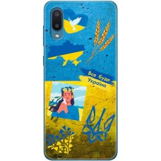 Чохол для Samsung Galaxy A02 (A022) MixCase патріотичні військовий все буде