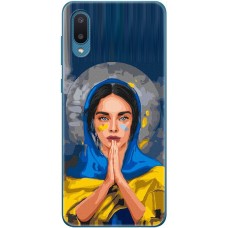 Чохол для Samsung Galaxy A02 (A022) MixCase патріотичні військовий молитва
