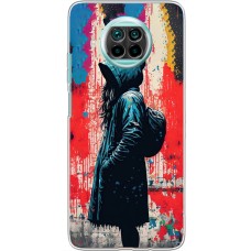 Чохол для Xiaomi Mi 10T Lite MixCase асорті дівчина в плащі