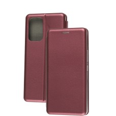 Чохол книжка Premium для Samsung Galaxy A33 5G бордовий