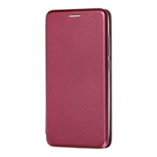Чохол книжка Premium для Xiaomi Redmi 7A бордовий