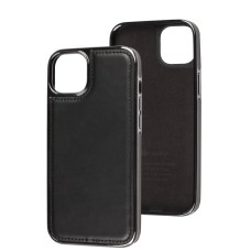 Чохол для iPhone 14 Plus Puloka leather Lux black