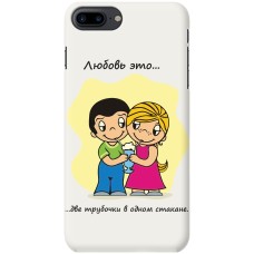 Чехол для iPhone 7 Plus / 8 Plus Mixcase для влюбленных 25