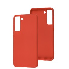 Чохол для Samsung Galaxy S21 FE (G990) Candy червоний