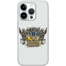 Чохол для iPhone 15 Pro MixCase патріотичні Glory to Ukraine
