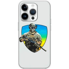 Чохол для iPhone 15 Pro MixCase патріотичні шеврон