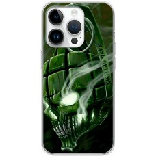 Чохол для iPhone 15 Pro MixCase патріотичні граната F1
