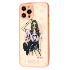 Чохол для iPhone 12 Pro Max Wave Cartoon mood love