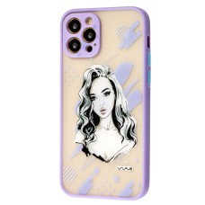 Чохол для iPhone 12 Pro Wave Cartoon kiss me