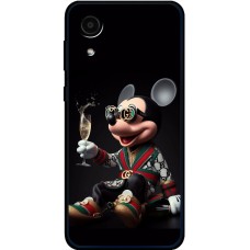 Чохол для Samsung Galaxy A03 Core (A032) MixCase Новий рік гламурний Міккі