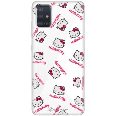 Чохол для Samsung Galaxy A51 (A515) Mixcase кішечка з бантиком
