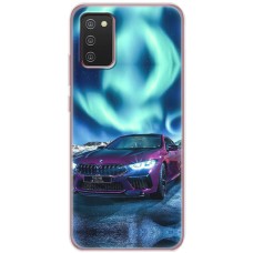 Чохол для Samsung Galaxy A02s (A025) MixCase авто бмв бордова