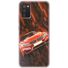 Чохол для Samsung Galaxy A02s (A025) MixCase авто бмв червона