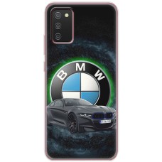 Чохол для Samsung Galaxy A02s (A025) MixCase авто бмв машина на фоні