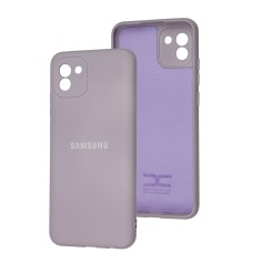 Чохол для Samsung Galaxy A03 (A035) Full camera гліцінія
