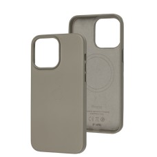 Чохол для iPhone 14 Pro Max Leather with MagSafe primary titanium