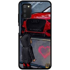 Чохол для Samsung Galaxy A03s (A037) MixCase машини неон Audi 