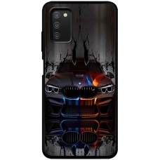 Чохол для Samsung Galaxy A03s (A037) MixCase машини неон bmw black