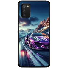 Чохол для Samsung Galaxy A03s (A037) MixCase машини неон в горах
