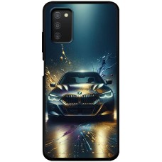 Чохол для Samsung Galaxy A03s (A037) MixCase машини неон bmw