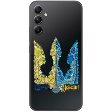 Чохол для Samsung Galaxy A34 (A346) MixCase патріотичні герб візерунок